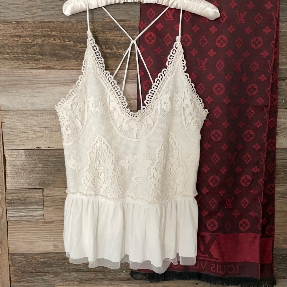 Kimchi blue lace tank tunic
